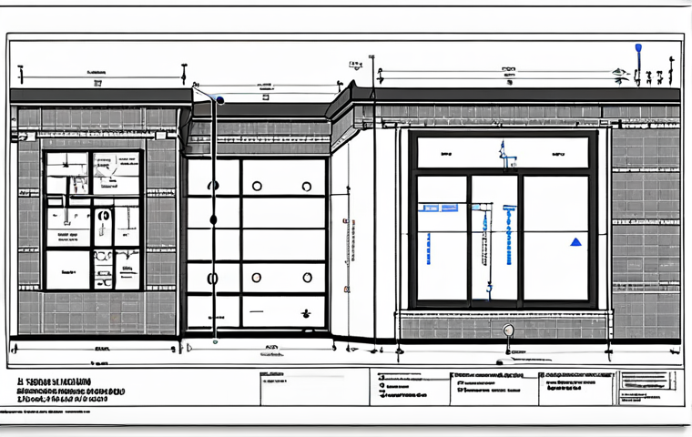 **

A detailed architectural blueprint filled with various lines, symbols, and annotations, illustrating the complexities of architectural drawings. The blueprint should have a section highlighted with a magnifying glass, showcasing the different line types and their meanings (e.g., solid lines for load-bearing walls, dashed lines for walls to be demolished). The overall style should be technical and informative.

**